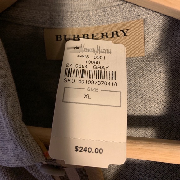 Authentic Men’s Burberry Polo NEW!! - Picture 5 of 6